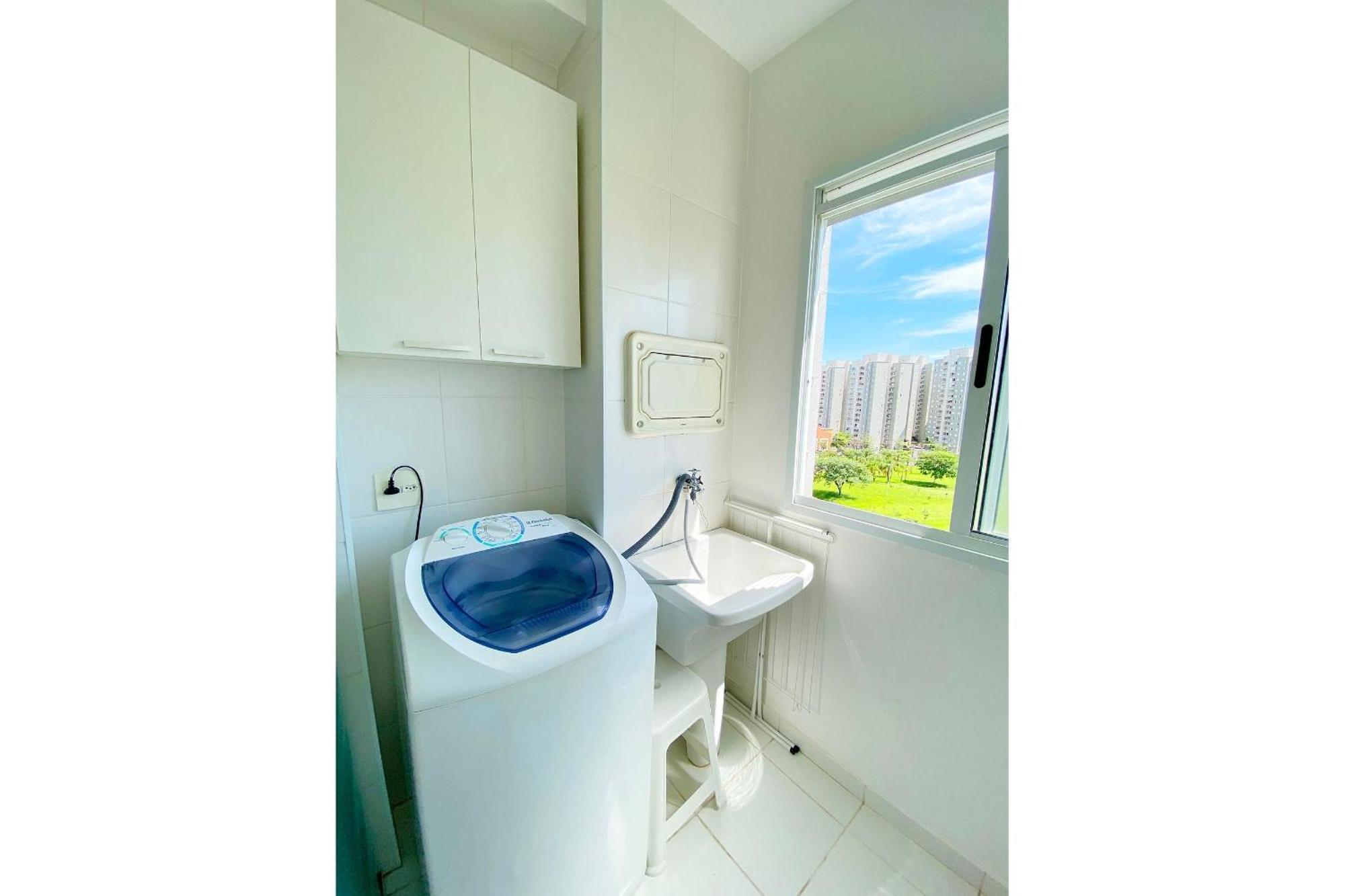 Apto Com 2 Quartos Prox Ao Rib Shopping. Wifi + Ac Lägenhet Ribeirão Preto Exteriör bild