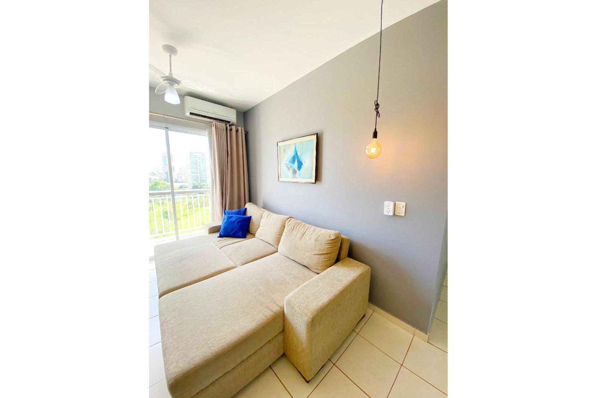 Apto Com 2 Quartos Prox Ao Rib Shopping. Wifi + Ac Lägenhet Ribeirão Preto Exteriör bild